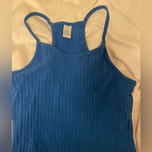 Blue tank top